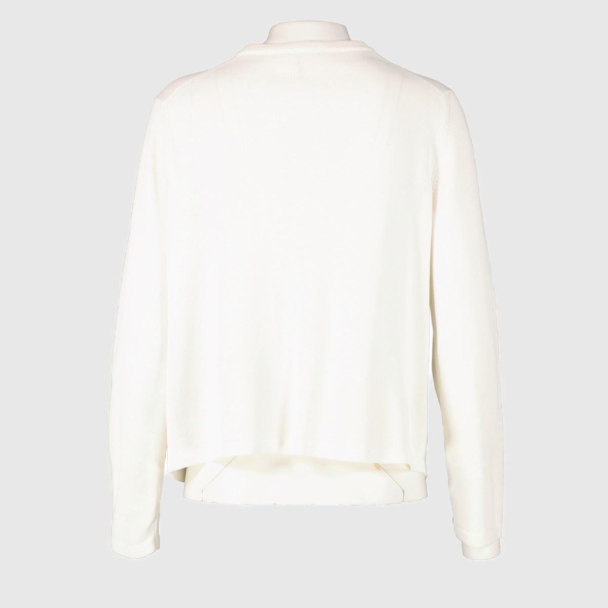 Authentic pre-loved Hermès White Top/Cardigan Set - Size M on Labellov.com