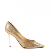 Buy an authentic second-hand Jimmy Choo Glitter Love Pumps in Size 39 1/2 Labellov Antwerp in very good condition at Labellov in Antwerp.