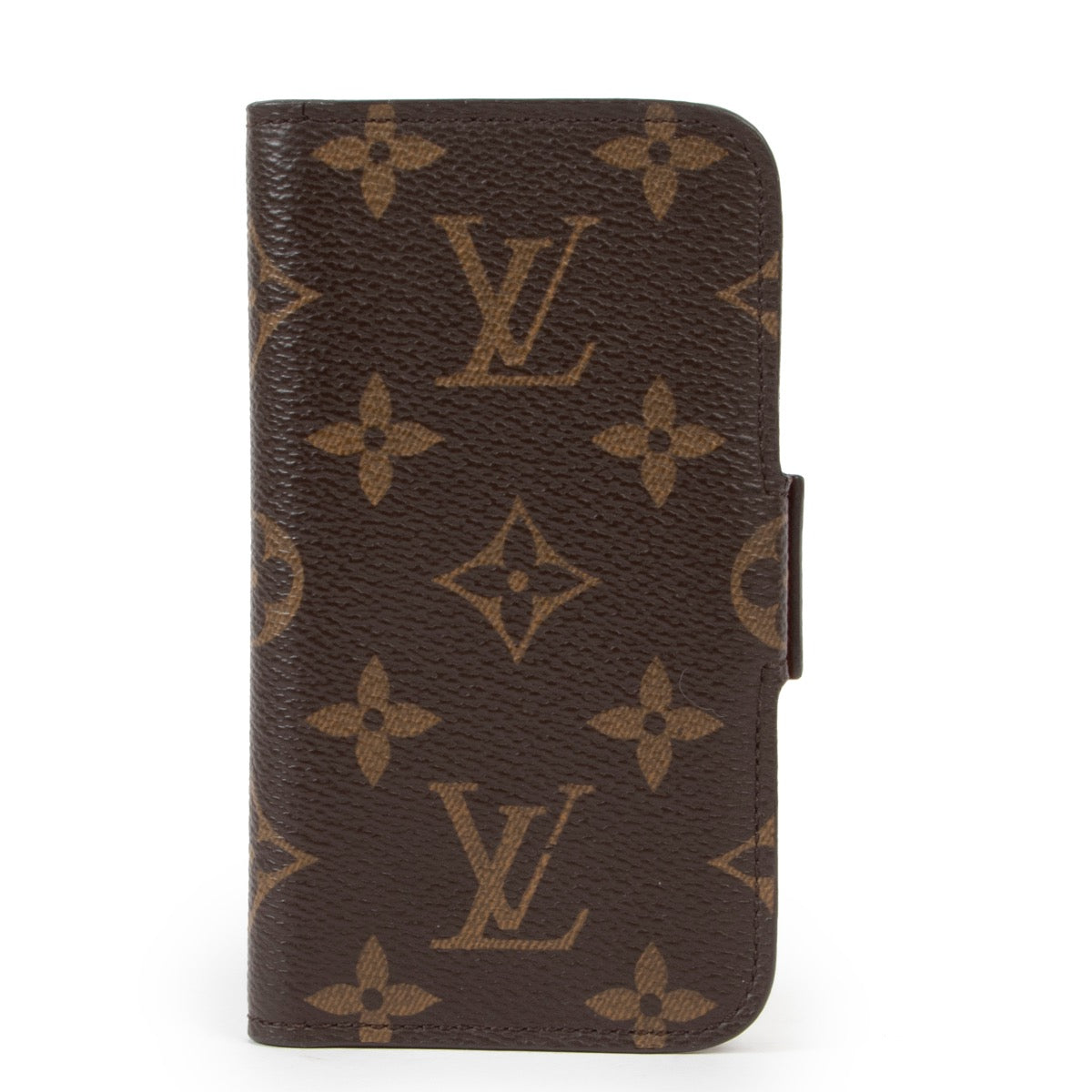 Shop safe online at Labellov in Antwerp this 100% authentic second hand Louis Vuitton Monogram iPhone SE Case