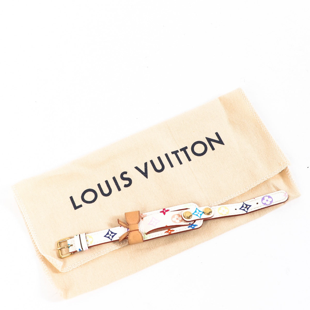 Buy an authentic second-hand Louis Vuitton Multicolor Monogram Murakami Bracelet in very good condition at Labellov in Antwerp.