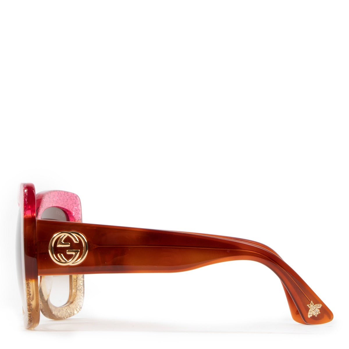 Gucci Glitter Multicolor Acetate Sunglasses