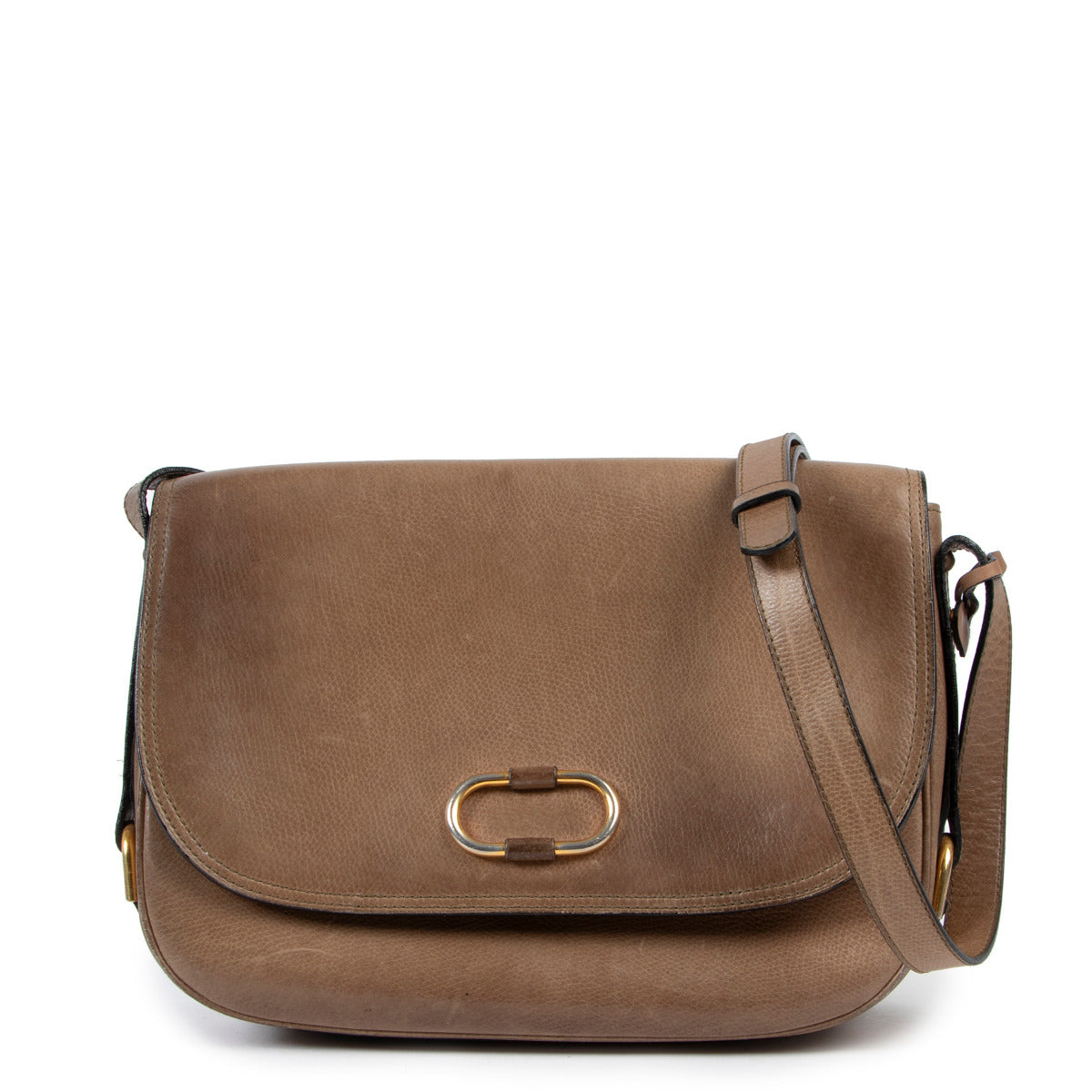 Delvaux Vintage Taupe Crossbody Bag for the best price at Labellov secondhand luxury. Buy and sell your authentic designer bags online.
