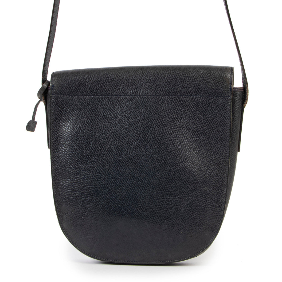 Sac bandoulière Delvaux Sulky vintage bleu