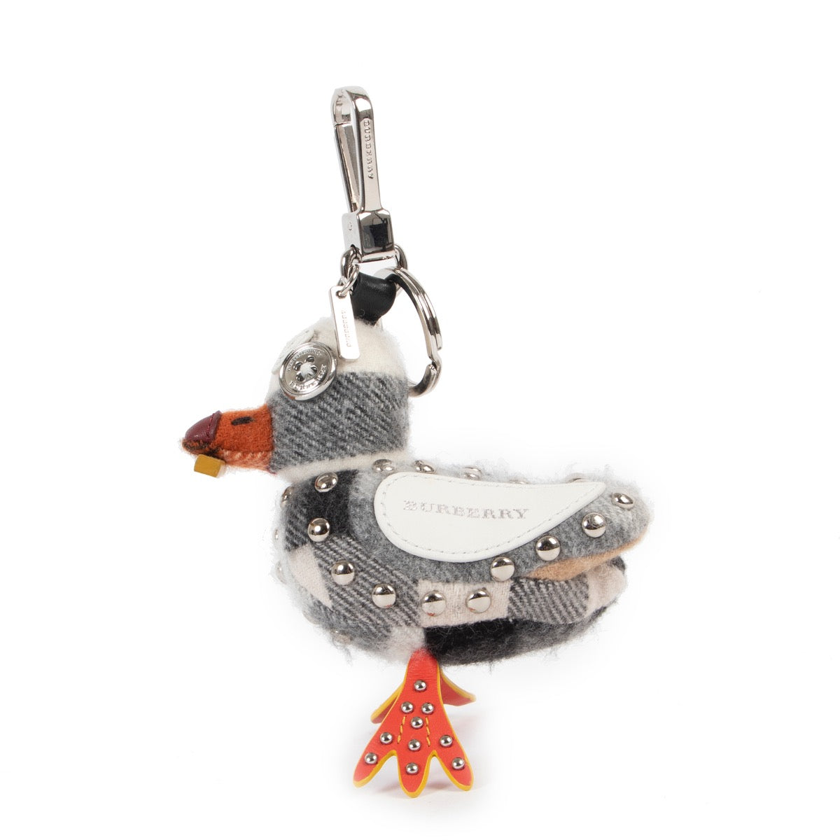 Shop safe online at Labellov in Antwerp this 100% authentic second hand Burberry Multicolor Seagull keychain