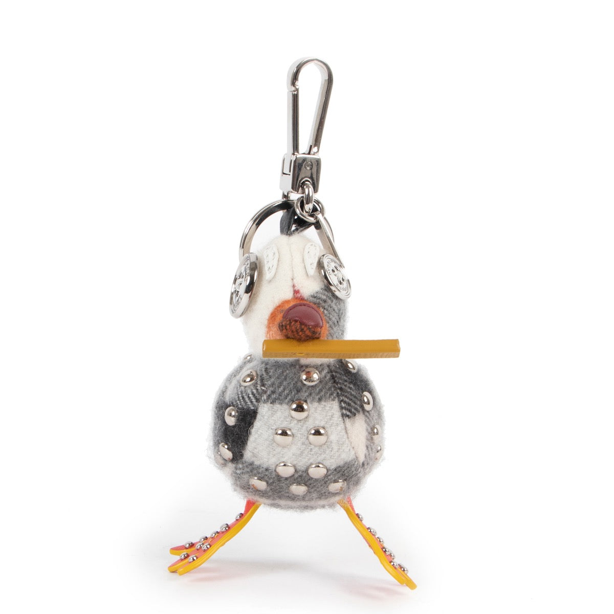 Shop safe online at Labellov in Antwerp this 100% authentic second hand Burberry Multicolor Seagull keychain