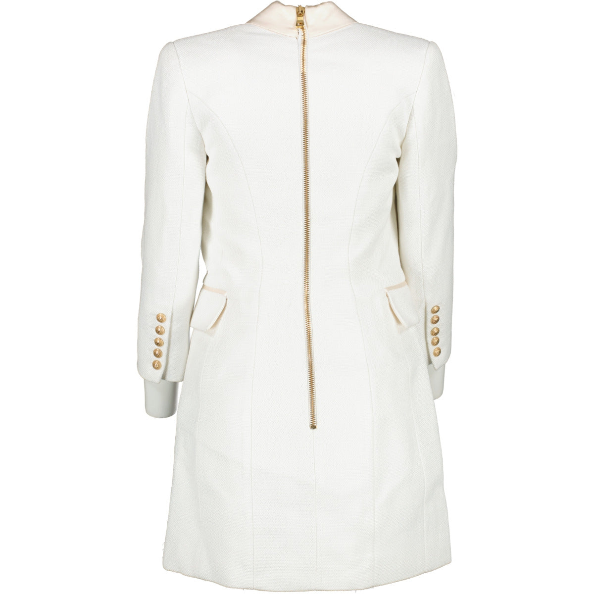 Balmain White Blazer Dress - size FR38