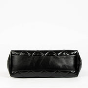 Shop 100% authentic second hand Chanel Black Lambskin Patent Hobo Bag on Labellov.com.