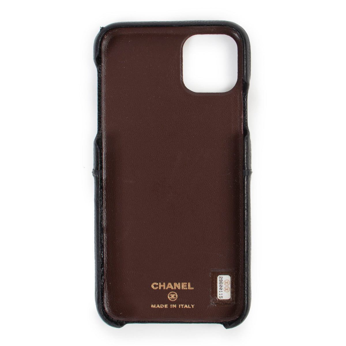 Chanel Black Caviar Classic iPhone 11 Pro Max Cover