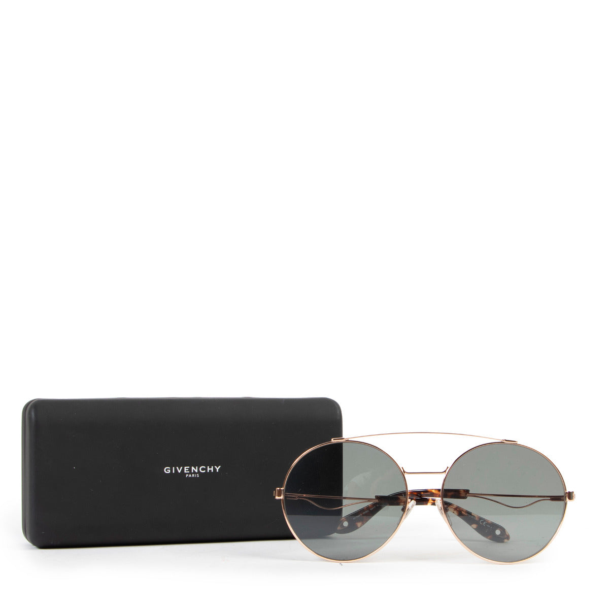 Givenchy Rose Gold Aviator Sunglasses