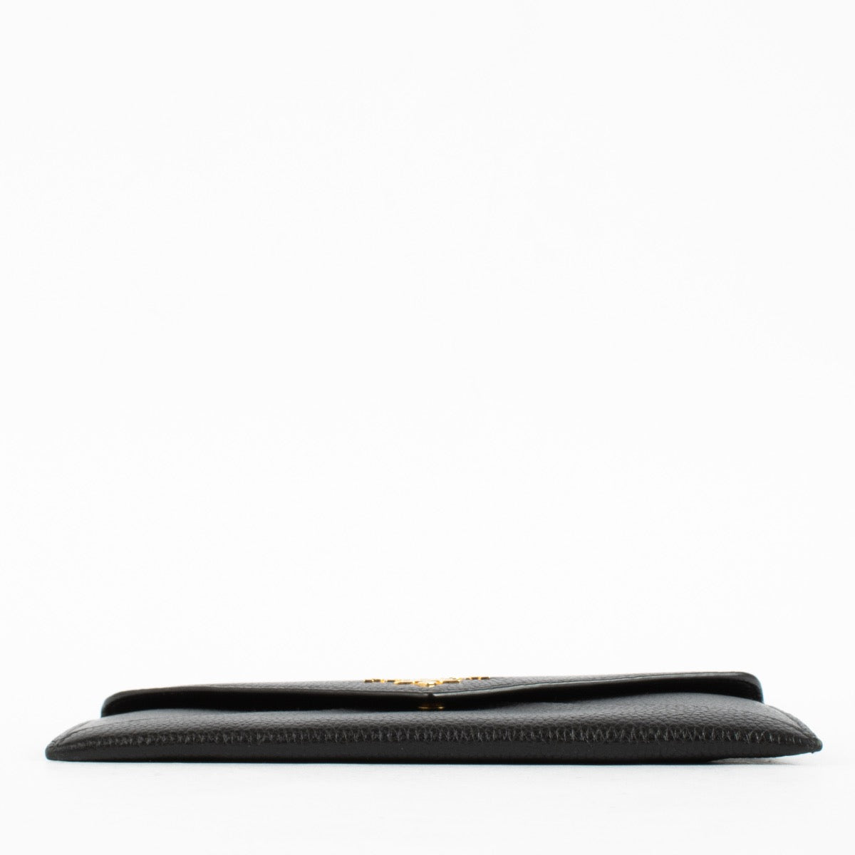 Authentic Second Hand Prada Black Saffiano Leather Envelope Wallet on Labellov.com