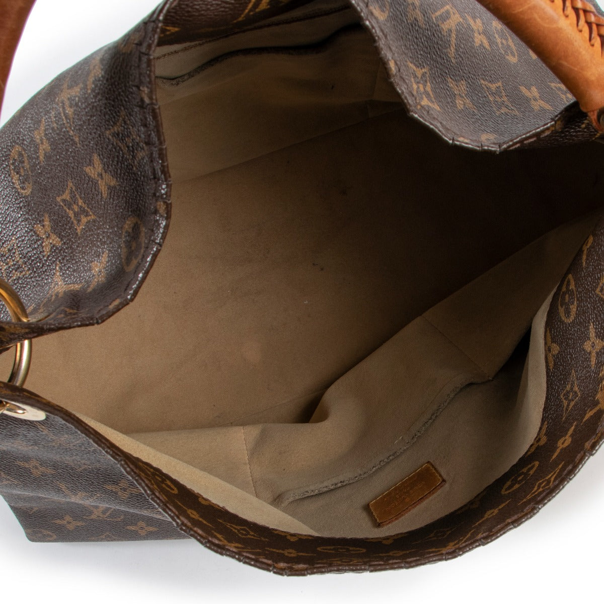 Shop safe online at Labellov authentic Vintage second hand Louis Vuitton Monogram Artsy Shoulder bag