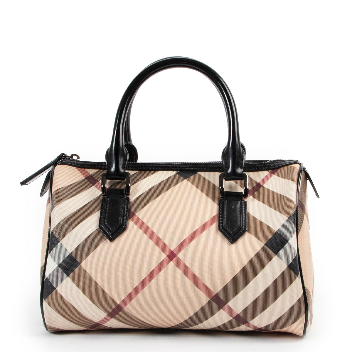 Burberry Nova Check Boston Top Handle
