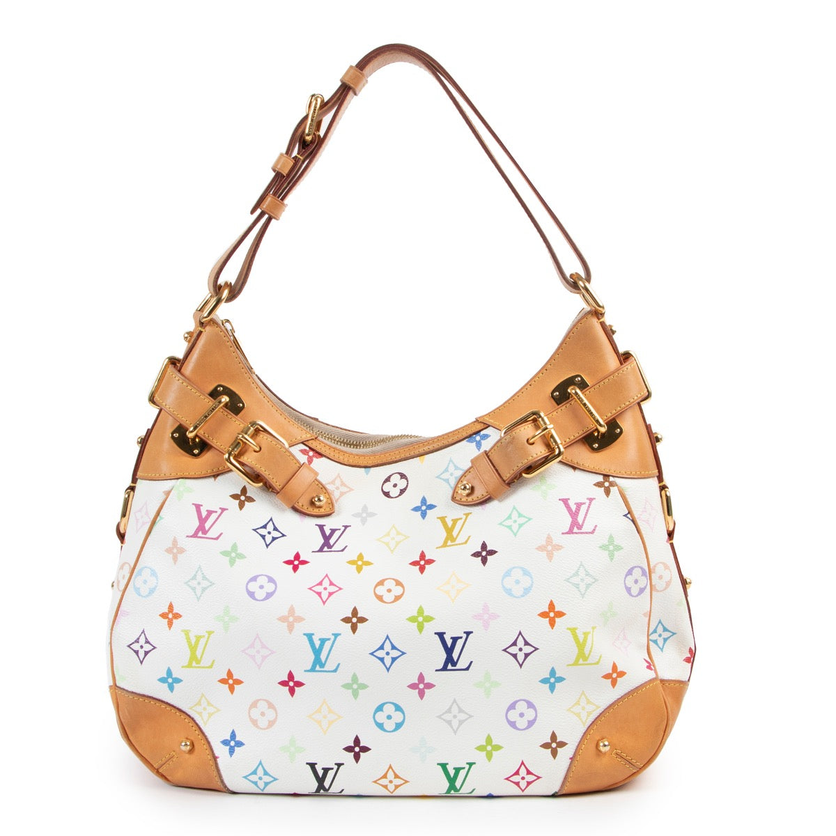 Louis Vuitton Murakami Canvas Greta Shoulder Bag