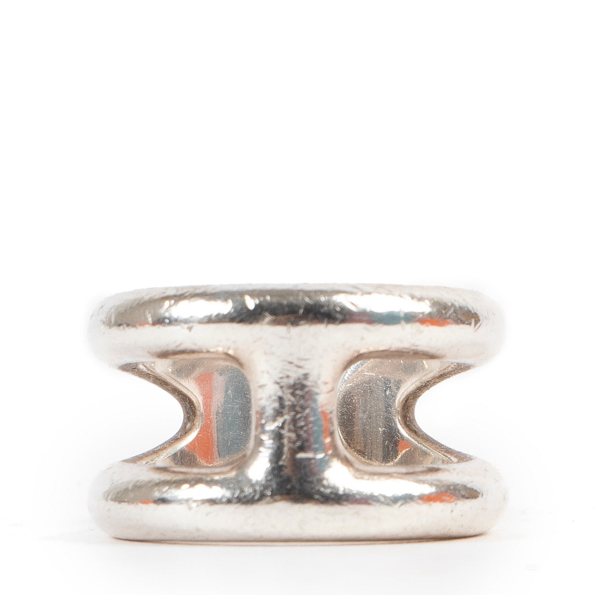 Shop safe online at Labellov in Antwerp this 100% authentic second hand Hermès Silver Osmose Ring - Size 52
