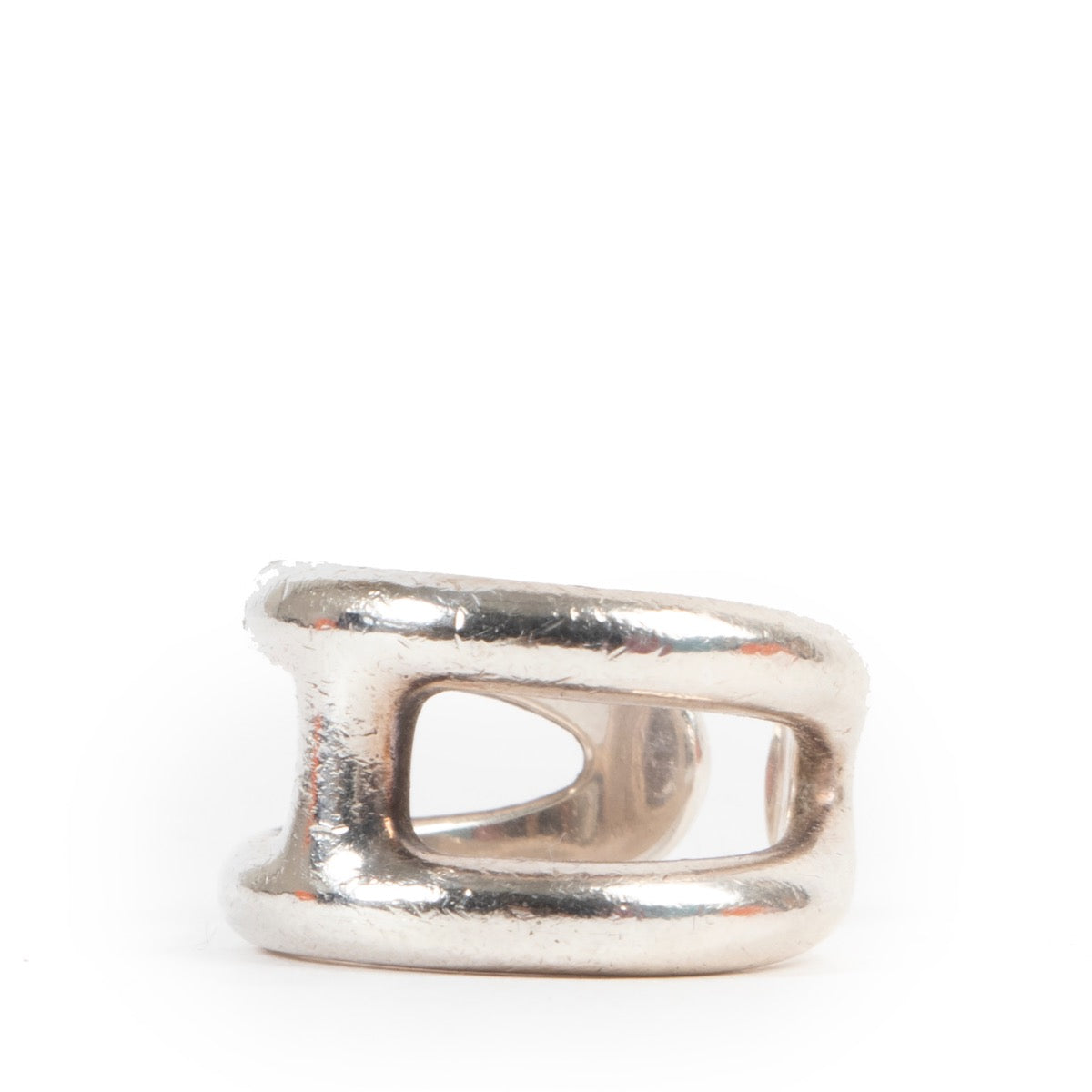 Shop safe online at Labellov in Antwerp this 100% authentic second hand Hermès Silver Osmose Ring - Size 52