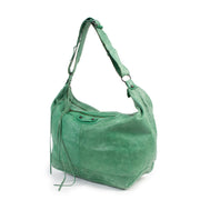 Second hand authentic Balenciaga Green Lambskin Courier Bag at Labellov
