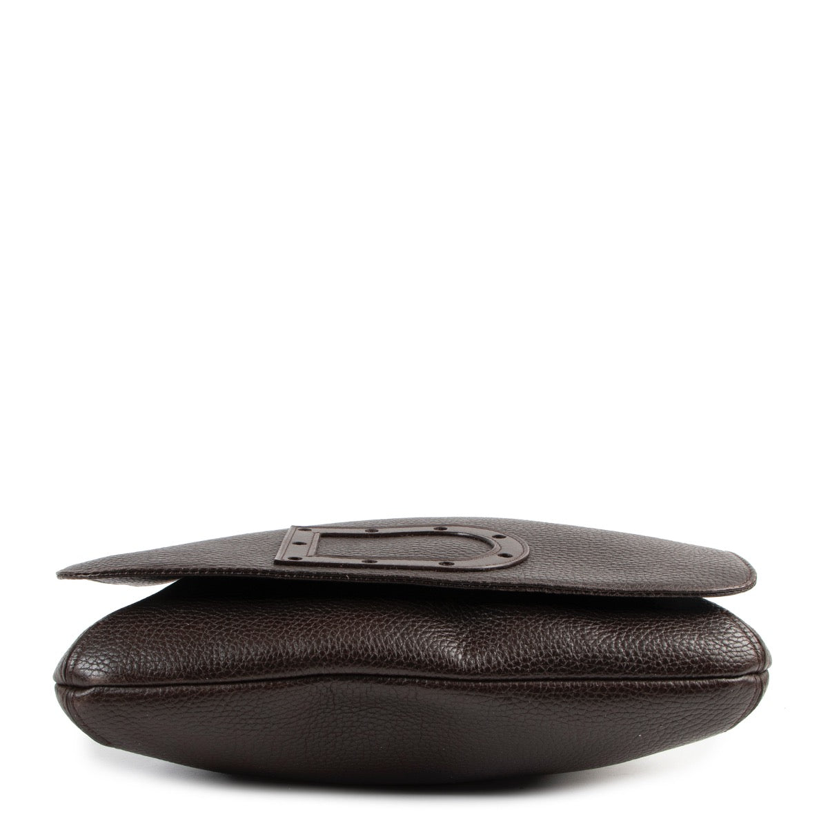 Shop safe online at Labellov in Antwerp this 100% authentic second hand Delvaux Brown Le Louise GM Crossbody