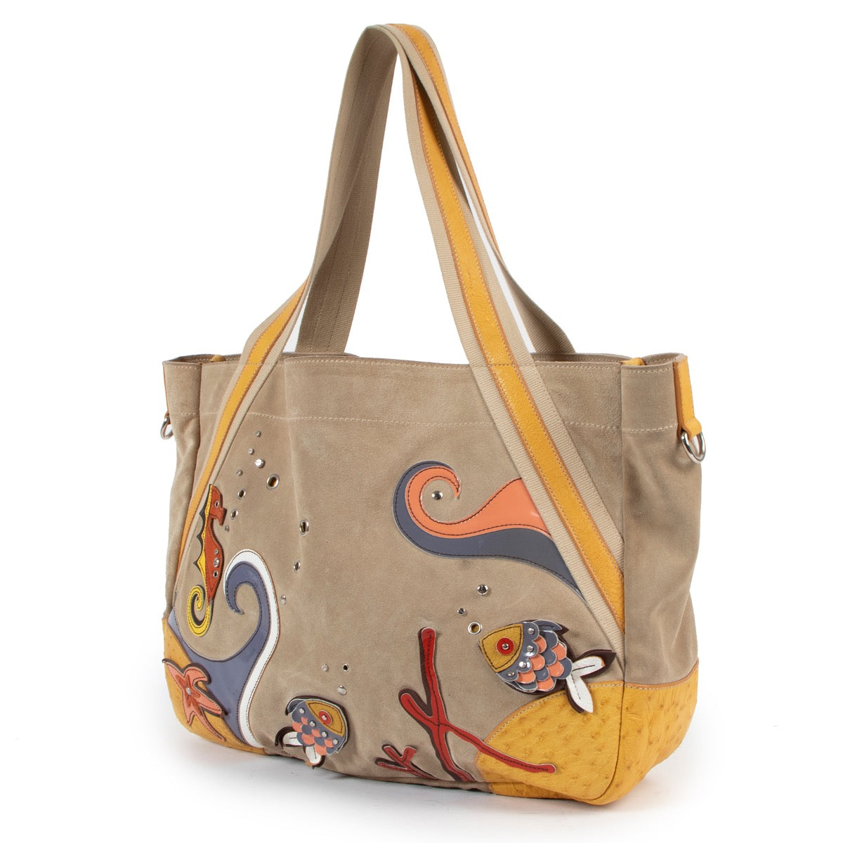 shop a 100% authentic pre-owned Prada Sea Life Shoulder Bag in good condition at Labellov.com