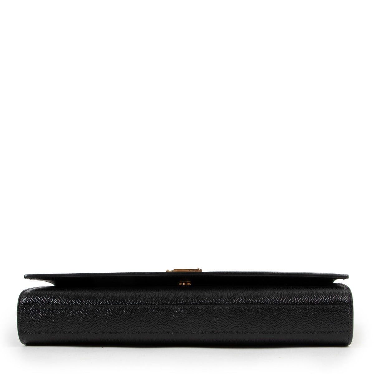 Pochette Kate Classic en cuir noir Saint Laurent