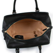 Shop safe online at Labellov in Antwerp this 100% authentic second hand Delvaux Dark Green Leather Top Handle