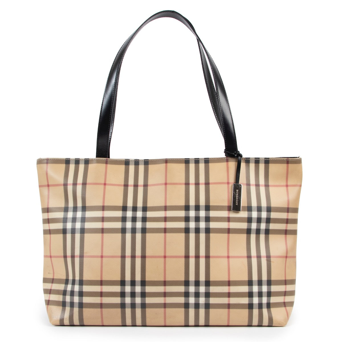 Buy this 100% authentic Burberry tote. Buy safely on our website.