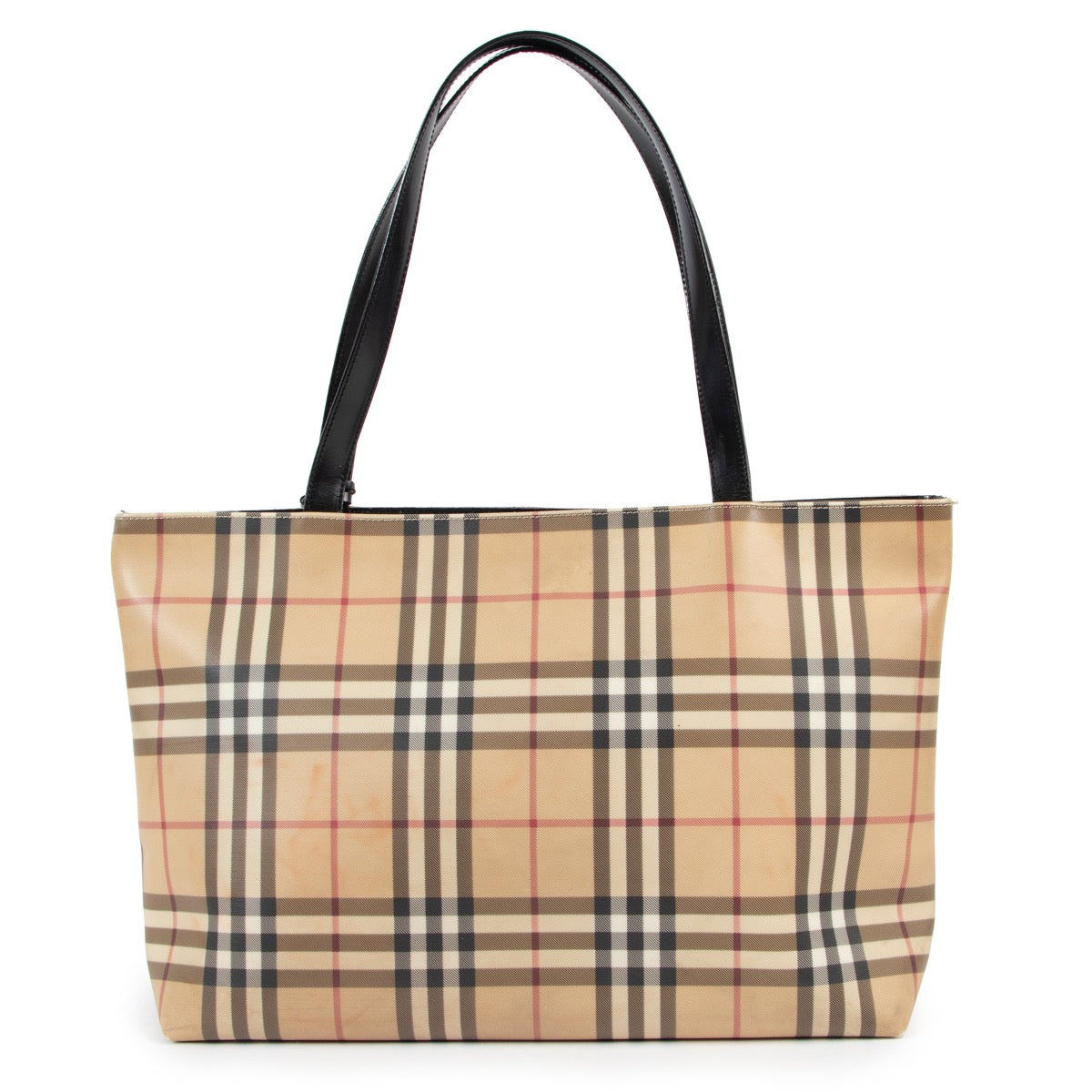 Buy this 100% authentic Burberry tote. Buy safely on our website.