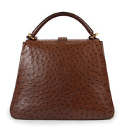 shop safe vintage online at Labellov Delvaux Brown Shoulder bag