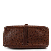 shop safe vintage online at Labellov Delvaux Brown Shoulder bag