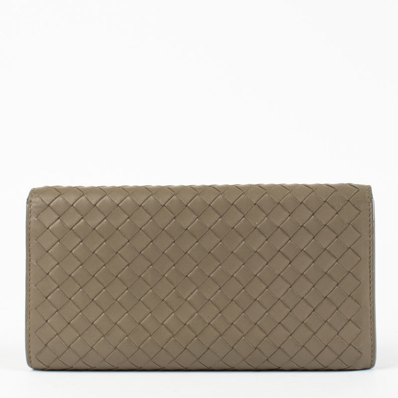 shop 100% authentic second hand Bottega Veneta Grey Intrecciato Wallet on Labellov.com