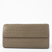 shop 100% authentic second hand Bottega Veneta Grey Intrecciato Wallet on Labellov.com