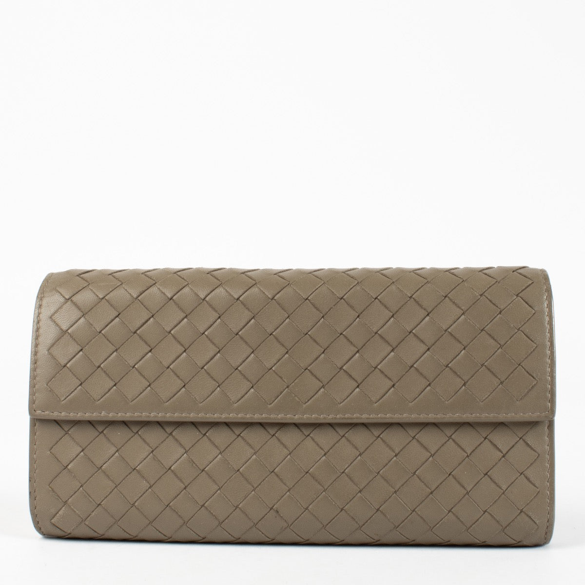 shop 100% authentic second hand Bottega Veneta Grey Intrecciato Wallet on Labellov.com