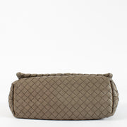 shop 100% authentic second hand Bottega Veneta Grey Intrecciato Small Olimpia Bag on Labellov.com