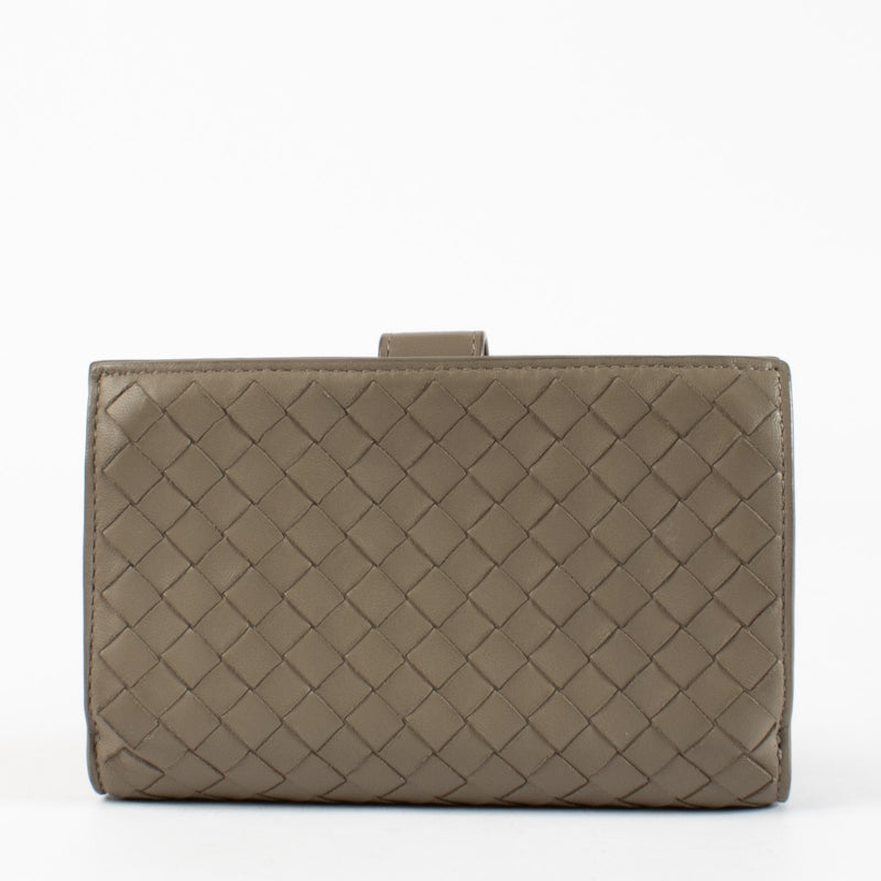 shop 100% authentic second hand Bottega Veneta Grey Intrecciato Wallet on Labellov.com