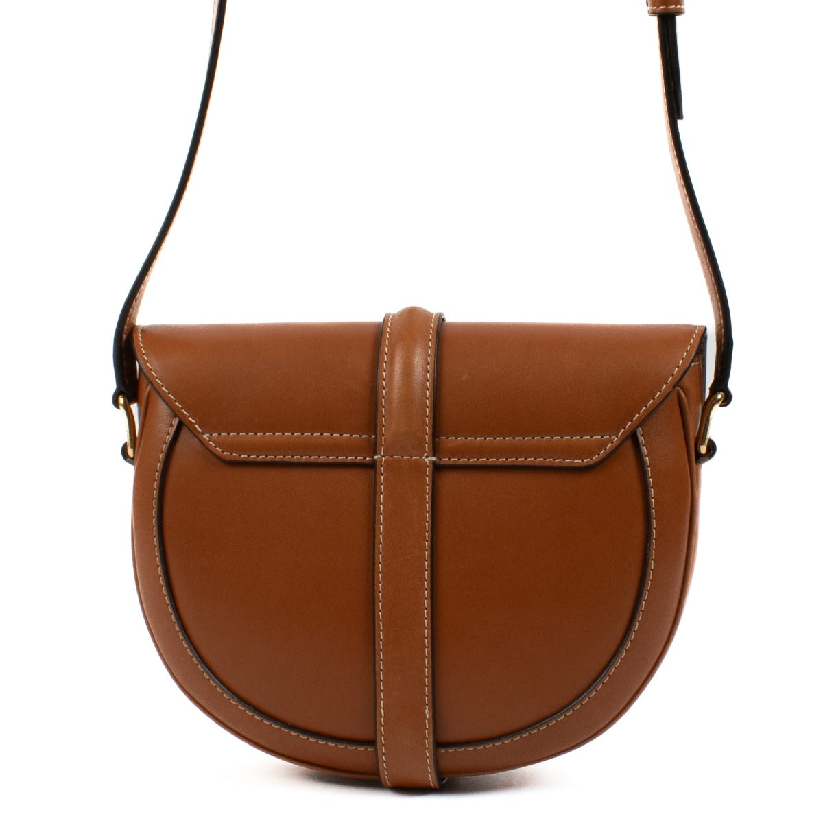 Celine Natural Calfskin/Houndstooth Small Besace 16 Bag