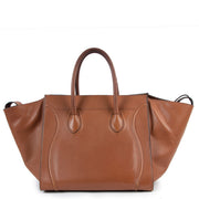 Shop now for your pre-loved, 100% authentic Céline Camel Luggage Phantom Top Handle at Labellov.