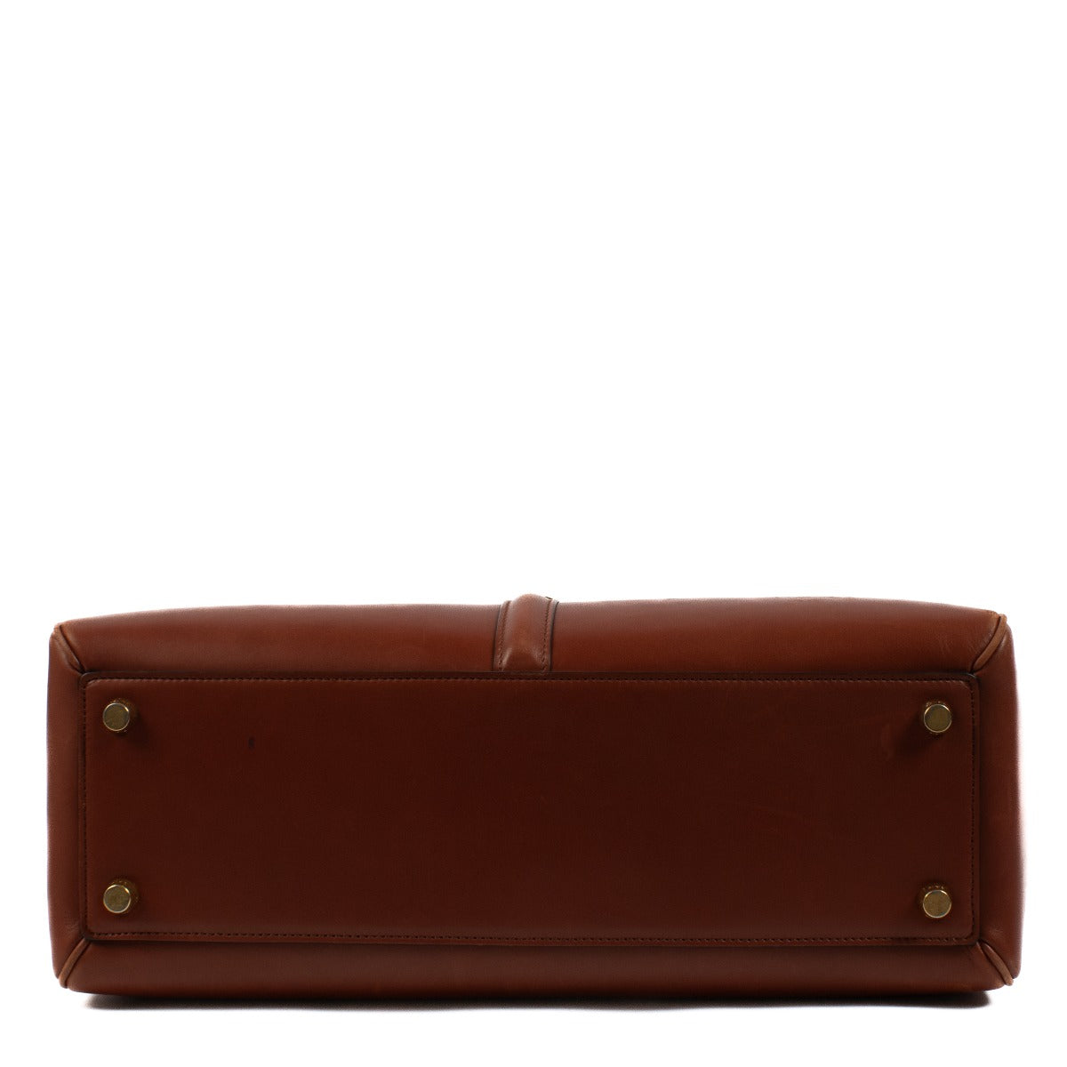 Shop 100% authentic secondhand Céline Brown Smooth Leather Classique 16 Top Handle on Labellov.com