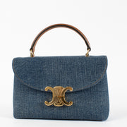 shop 100% authentic second hand Celine Blue Denim Teen Nino Bag on Labellov.com