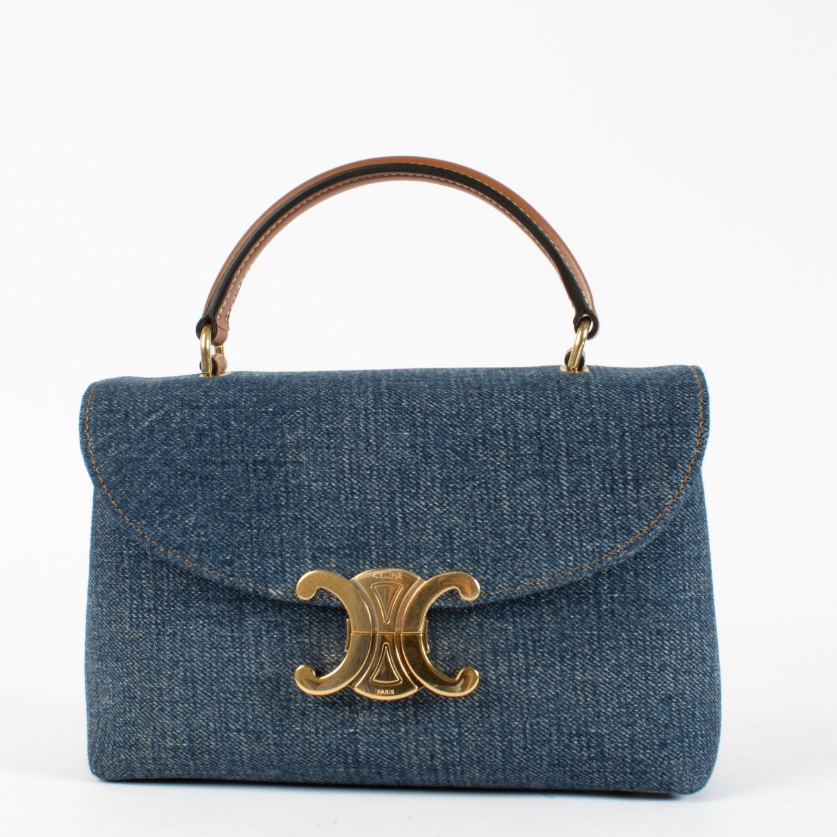 shop 100% authentic second hand Celine Blue Denim Teen Nino Bag on Labellov.com