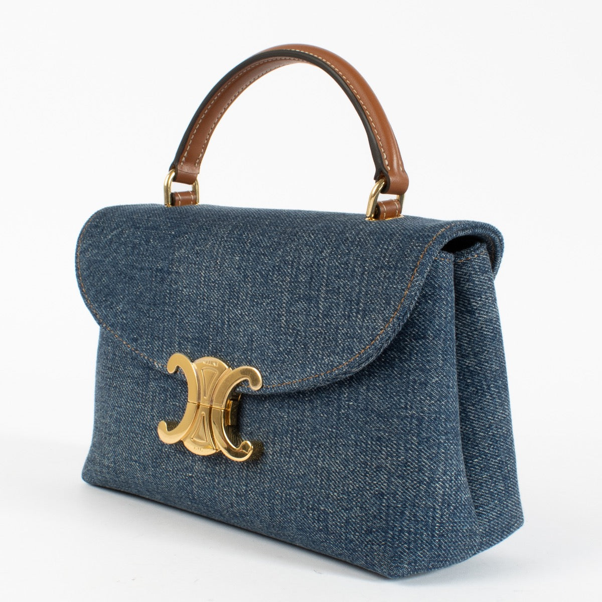shop 100% authentic second hand Celine Blue Denim Teen Nino Bag on Labellov.com