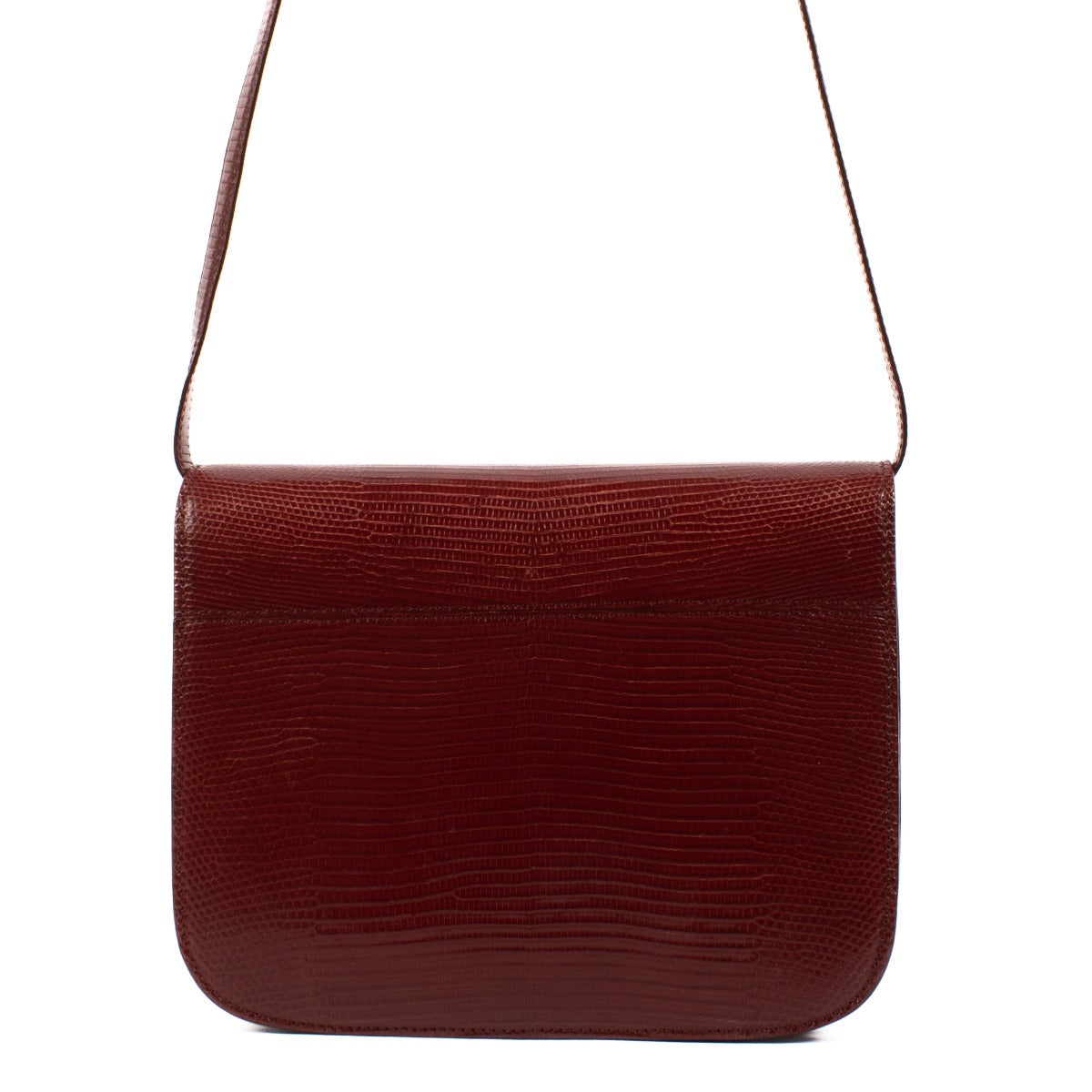 shop 100% authentic second hand Celine Burgundy Lizard Classic Box Bag on Labellov.com