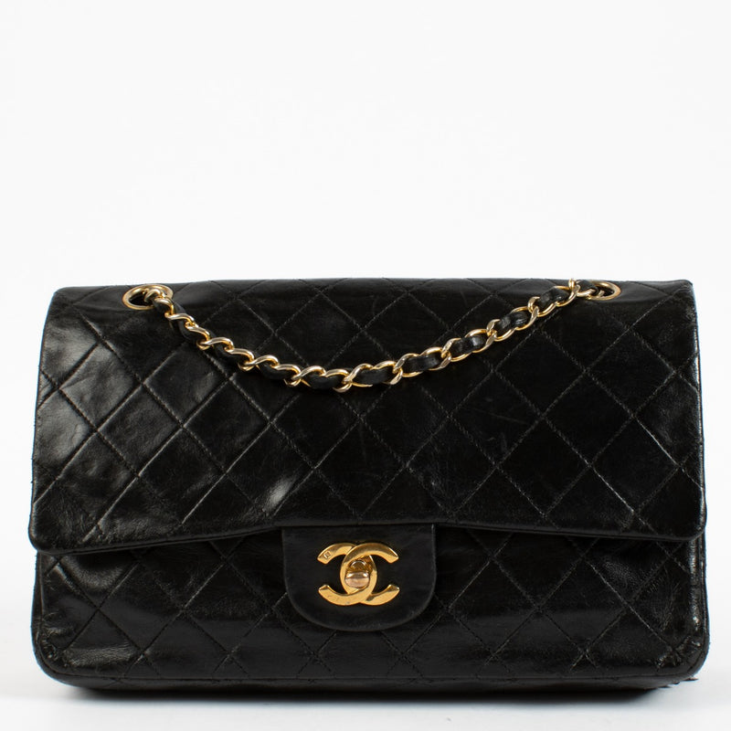 shop 100% authentic second hand Chanel Black Medium Classic Flap Bag on Labellov.com