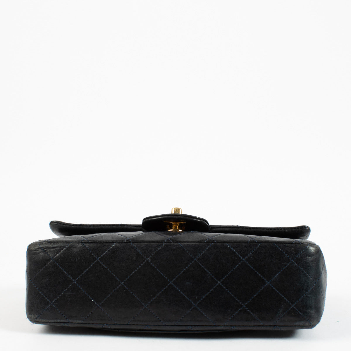 Sac Chanel Vintage Classique Petit Modèle bleu marine