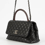shop 100% authentic second hand Chanel Black Caviar/Lizard Wild Stitch Medium Coco Handle Bag on Labellov.com