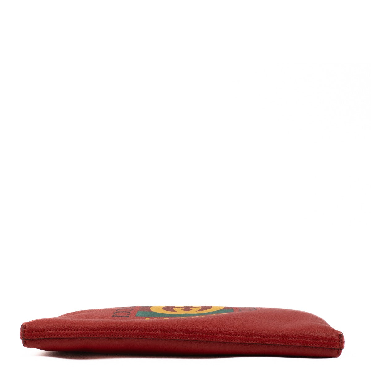 shop 100% authentic second hand Gucci Red Logo Portfolio Sleeve on Labellov.com