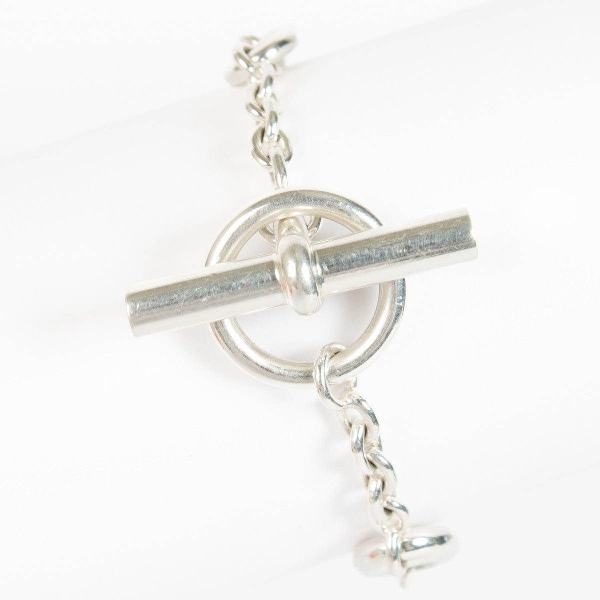 Hermès Sterling Silver Farandole Bracelet - Size SH