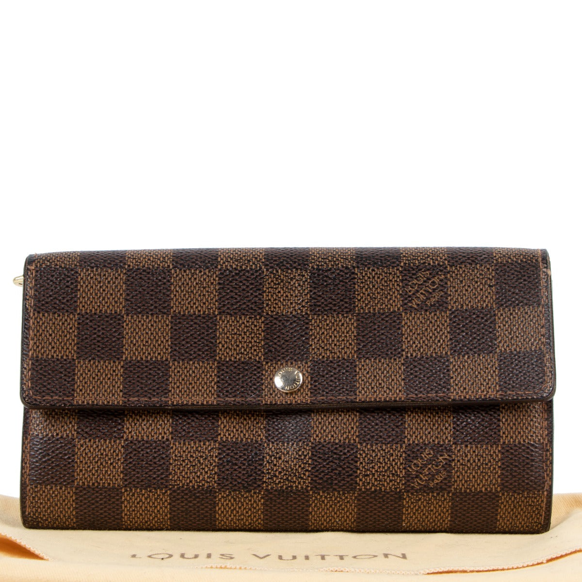 Louis Vuitton Sarah Damier Ebene Wallet