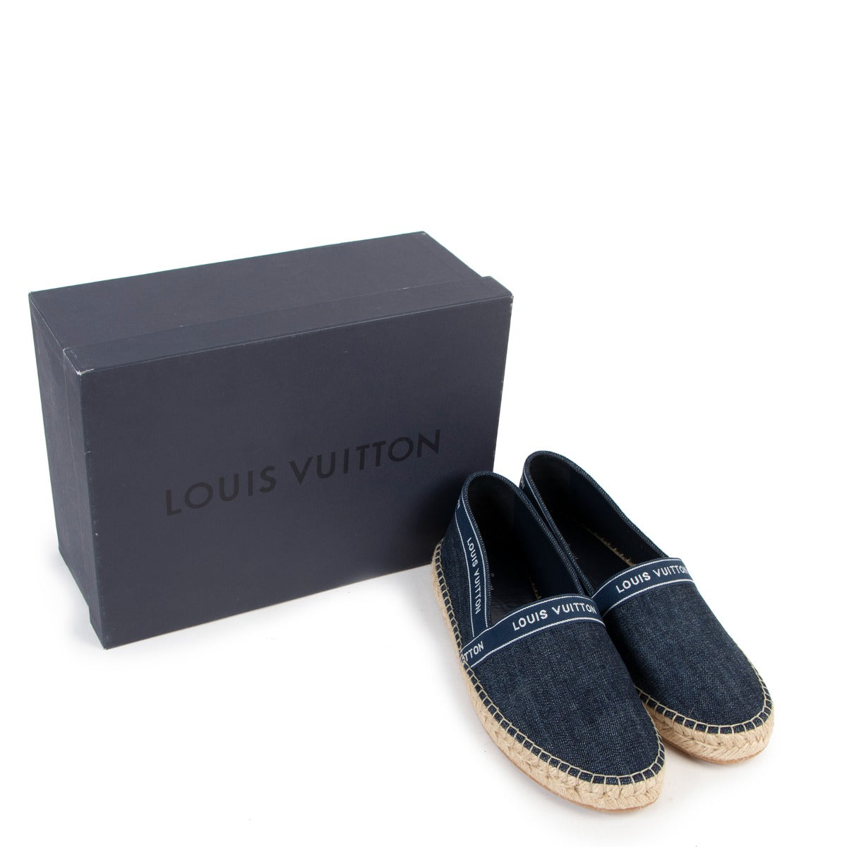 Louis Vuitton Marine Denim Croisiere Espadrilles