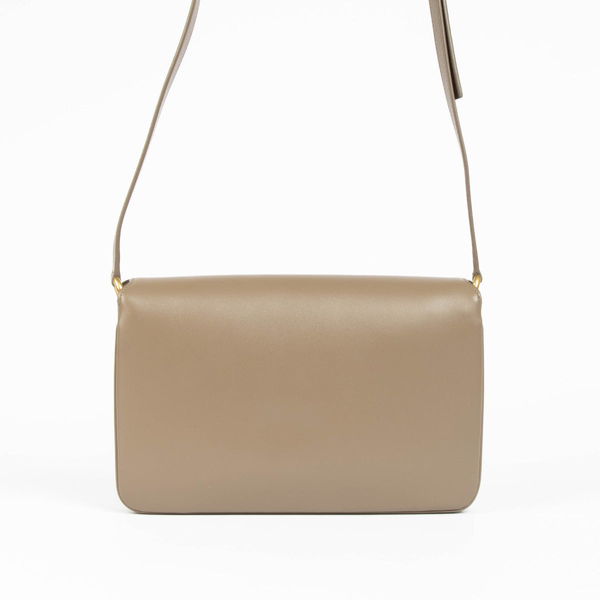Shop this 100% authentic Saint Laurent Taupe Lambskin Maillon Bag at Labellov.com