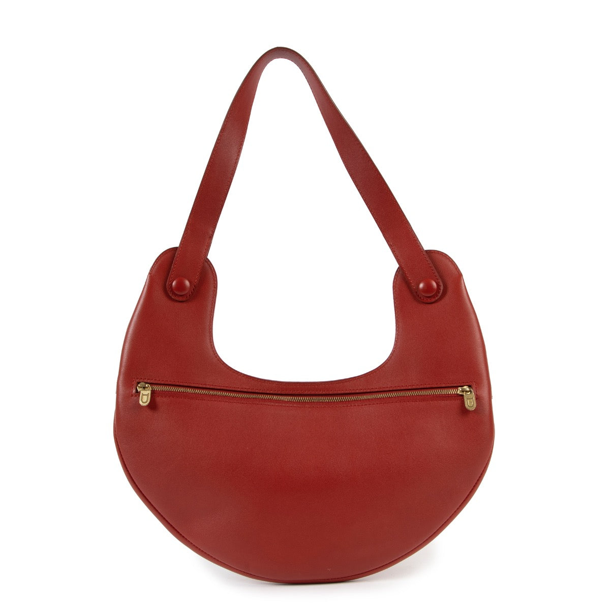 Shop safe online at Labellov in Antwerp this 100% authentic Delvaux Red Shoulder Bag