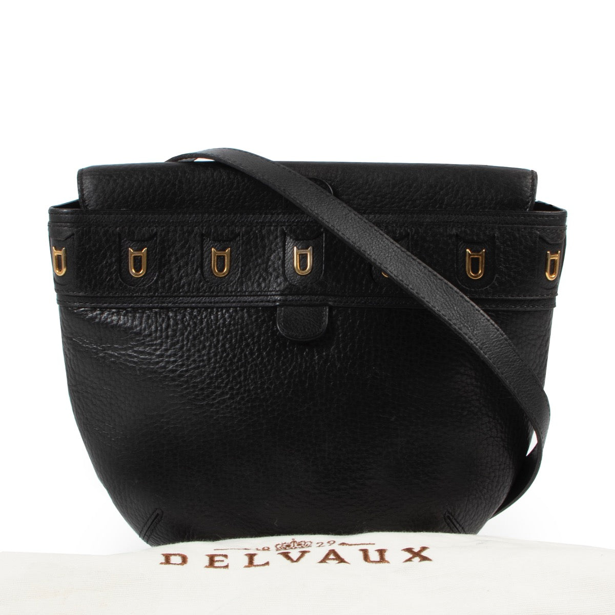 shop vintage safe online at Labellov Delvaux crossbody bag